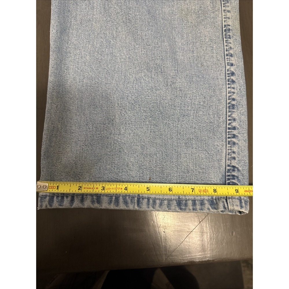 Vintage Men's Levi's L2 Wide Leg Carpenter Baggy Jeans 90s 37x31 Skater Grunge - Picture 14 of 16